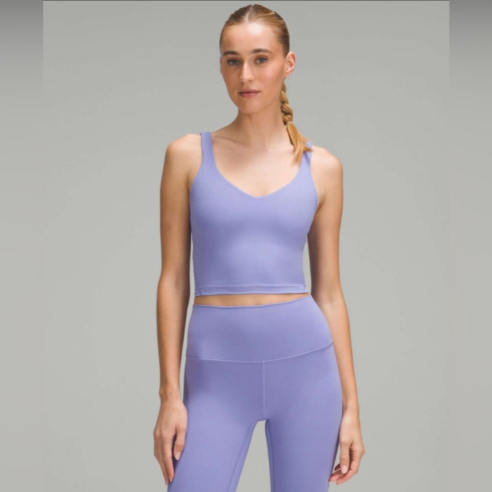 NWT lululemon dark lavender align tank in size 6